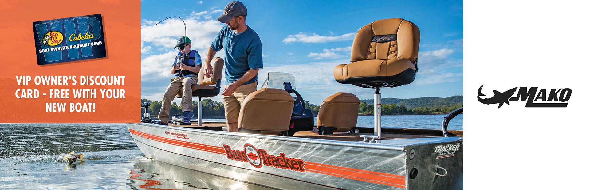 Mako: Bass Pro/Cabela's VIP Card w/ Mako Purchase